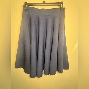 Urban COCO Skirt Small Blue Womens Stretchy Flared Casual Mini Skater Skirt